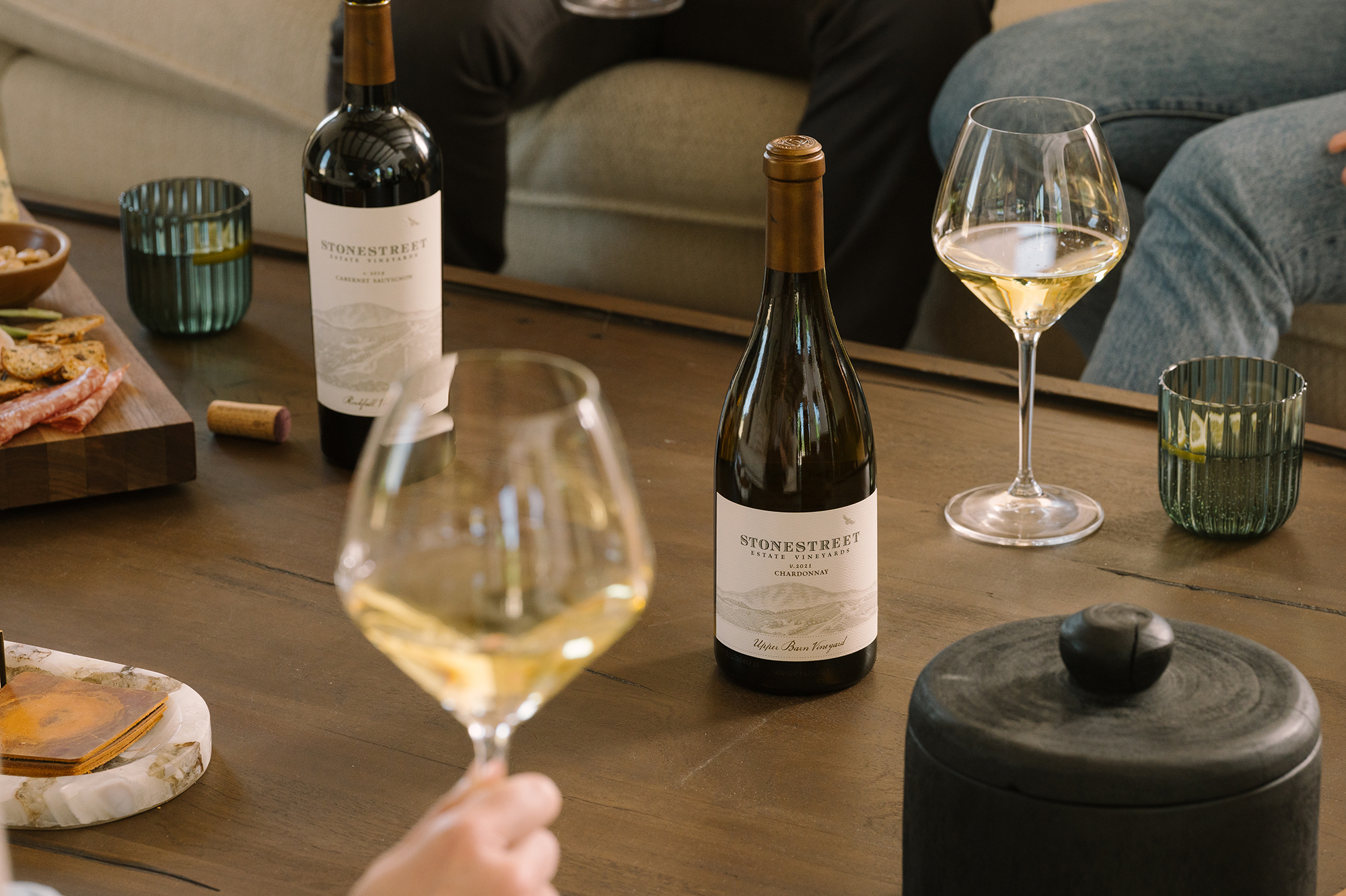 Seared Sea Scallop with Potato Pur&eacute;e, Glazed Spinach, and Saffron Cream